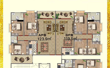 陽光花苑二房一廳一衛85.9㎡  42萬
