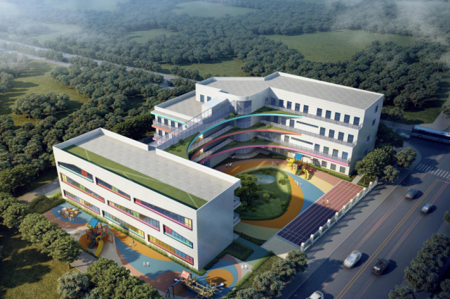 項目南側的昆明學院則是一大亮點