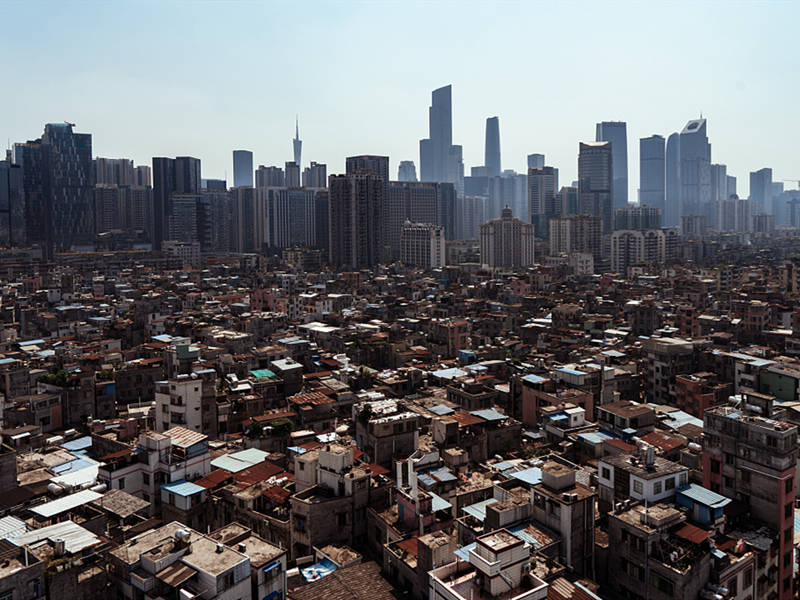 廣州新城開始對城中村進(jìn)行改造