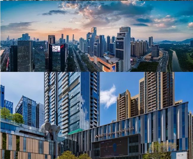 以及科技創新產業城兩大高新產業