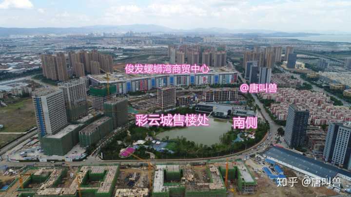 螺螄灣片區(qū)是兩個片區(qū)發(fā)展的必經之路