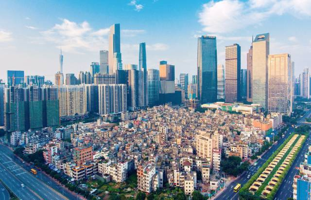 新冼村除了村民回遷住宅區